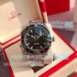 AAA Copy Omega Seamaster Planet Ocean 600m 8215 Watch Black Ceramic Bezel 